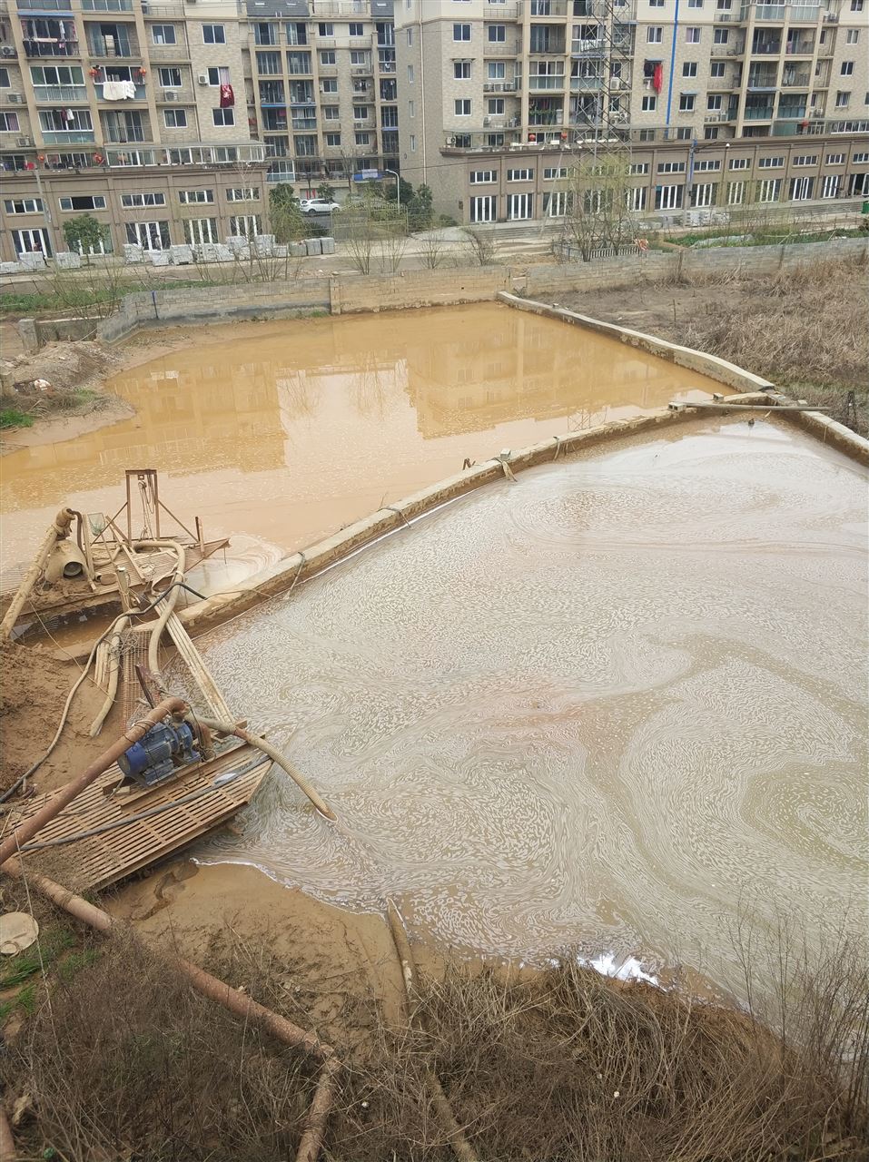 泸溪沉淀池淤泥清理-厂区废水池淤泥清淤